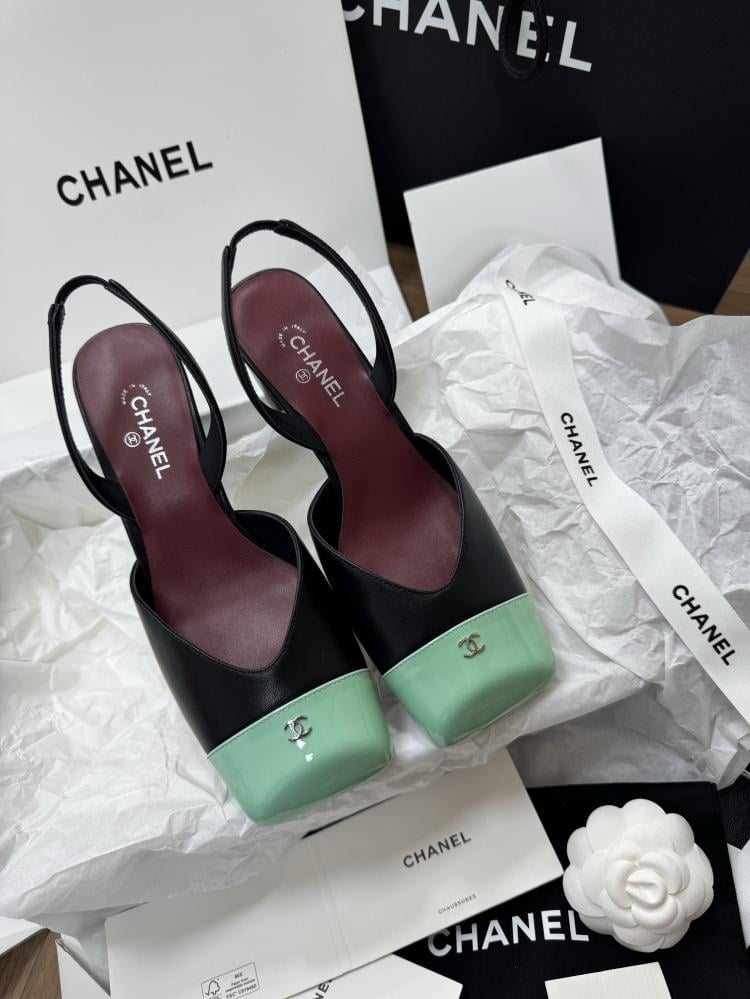صندل كعب شانيل 6 cm