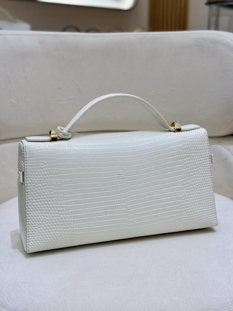 شنطة لورو بيانا Extra Poket Lizard Lora piana مقاس 23 cm