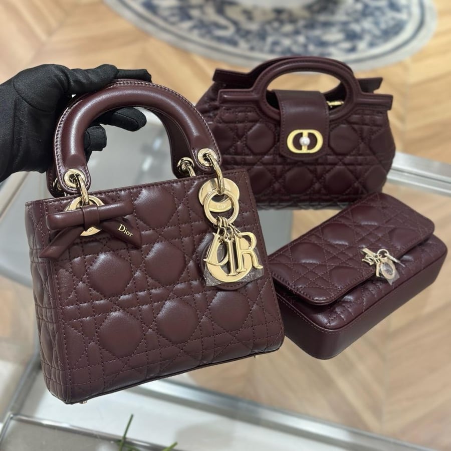 شنطة ديور Lady Dior مقاس 17cm