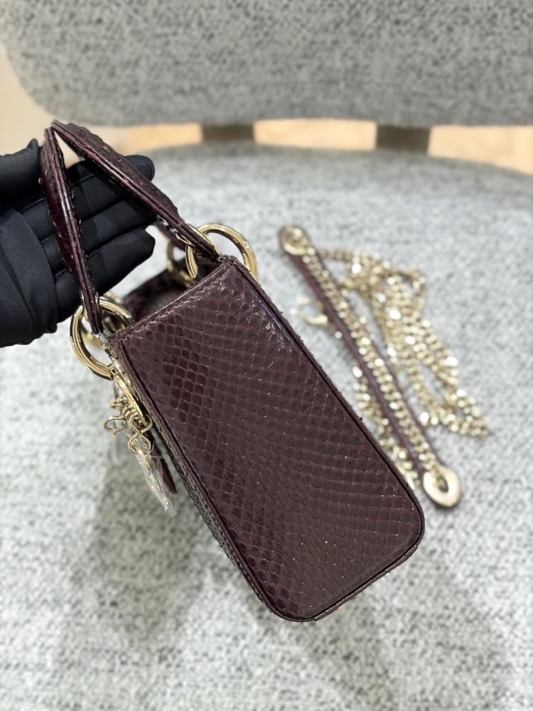 شنطة ديور Lady D-Joy Snakeskin Dior