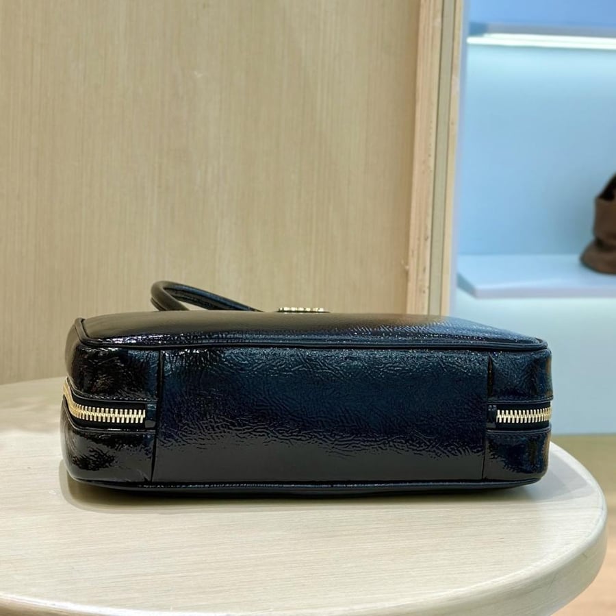 شنطة ميو ميو Small Beau Patent Leather Miumiu مقاس 28 cm