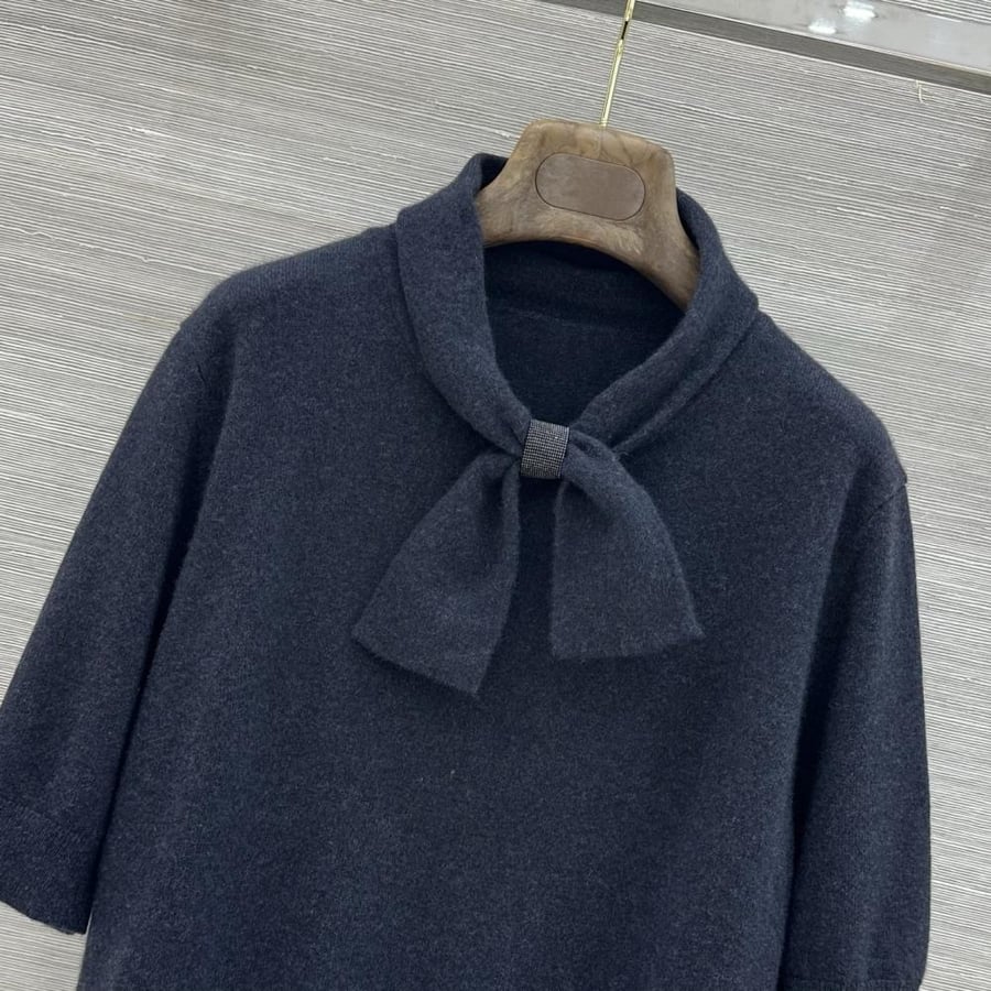 بلوزة نص كم Brunello cucinelli
