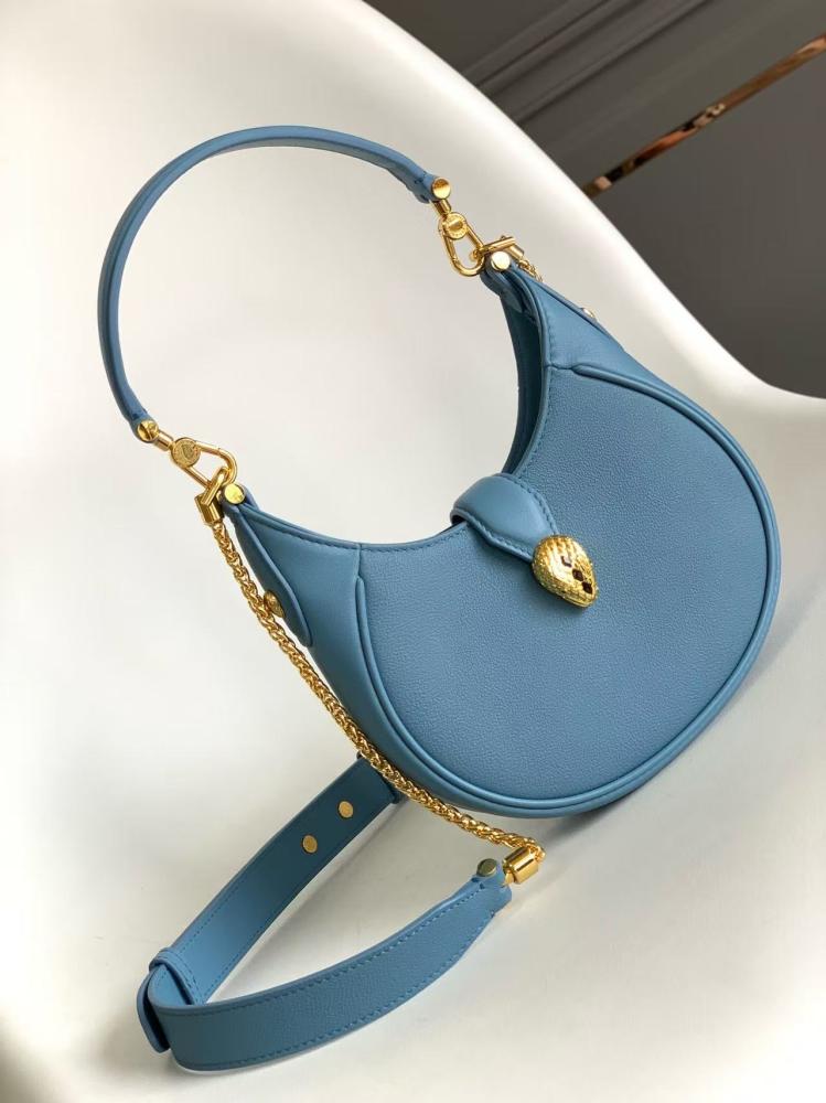 شنطة بولغاري SERPENTINE ELLIPSE   مقاس 19.5cm