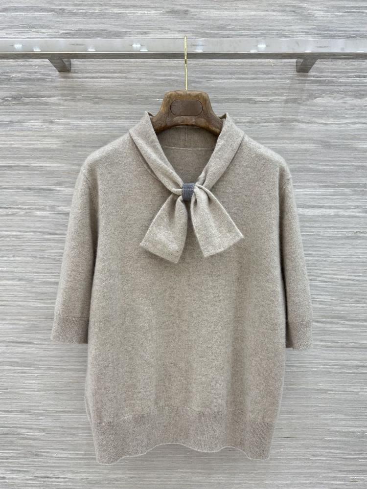 بلوزة نص كم Brunello cucinelli