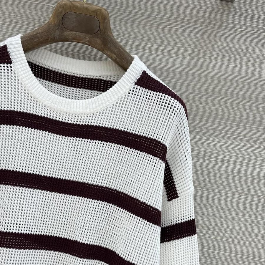 بلوزة نص كم Brunello cucinelli
