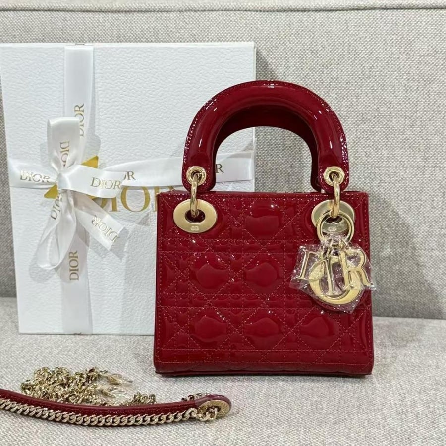 شنطة ديور Lady Dior مقاس 17cm