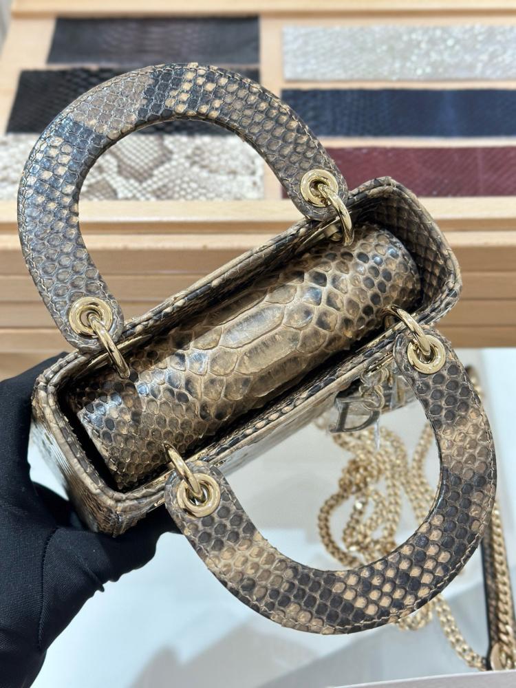 شنطة ديور Snakeskin Dior