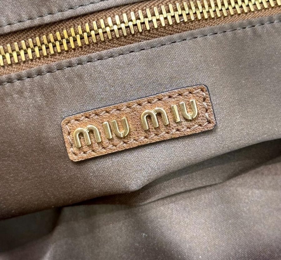 شنطة ميو ميو Large Biker Miumiu مقاس 32 cm
