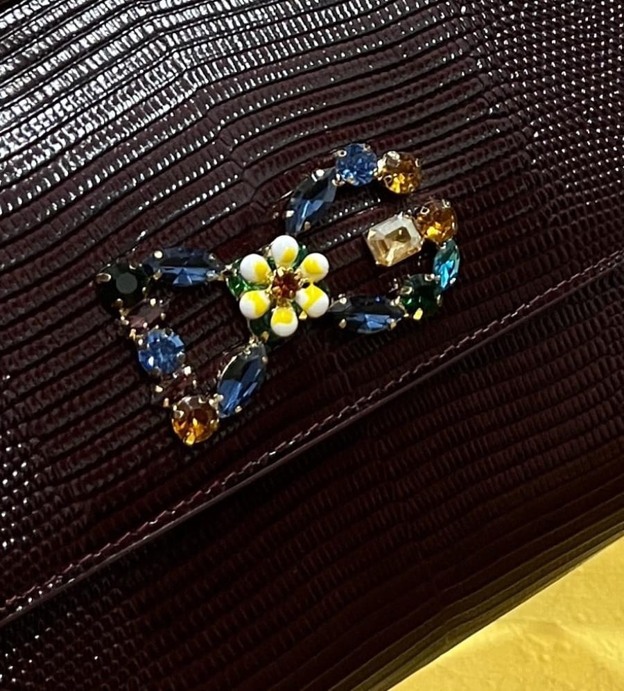 شنطة دولتشي اند غابانا Medium Sicily handbagمقاس 20cm