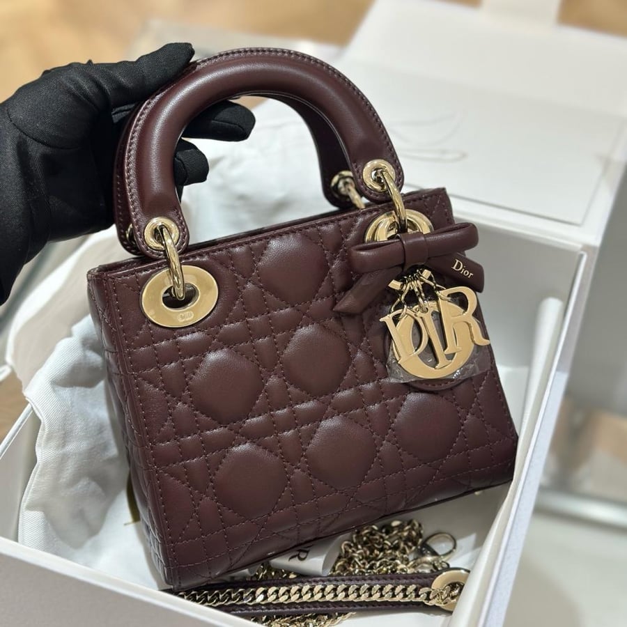 شنطة ديور Lady Dior مقاس 17cm