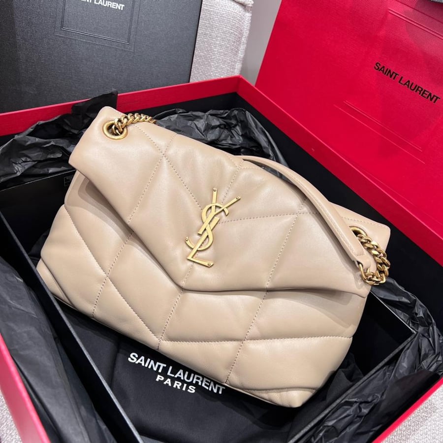سان لوران puffer small مقاس 29cm