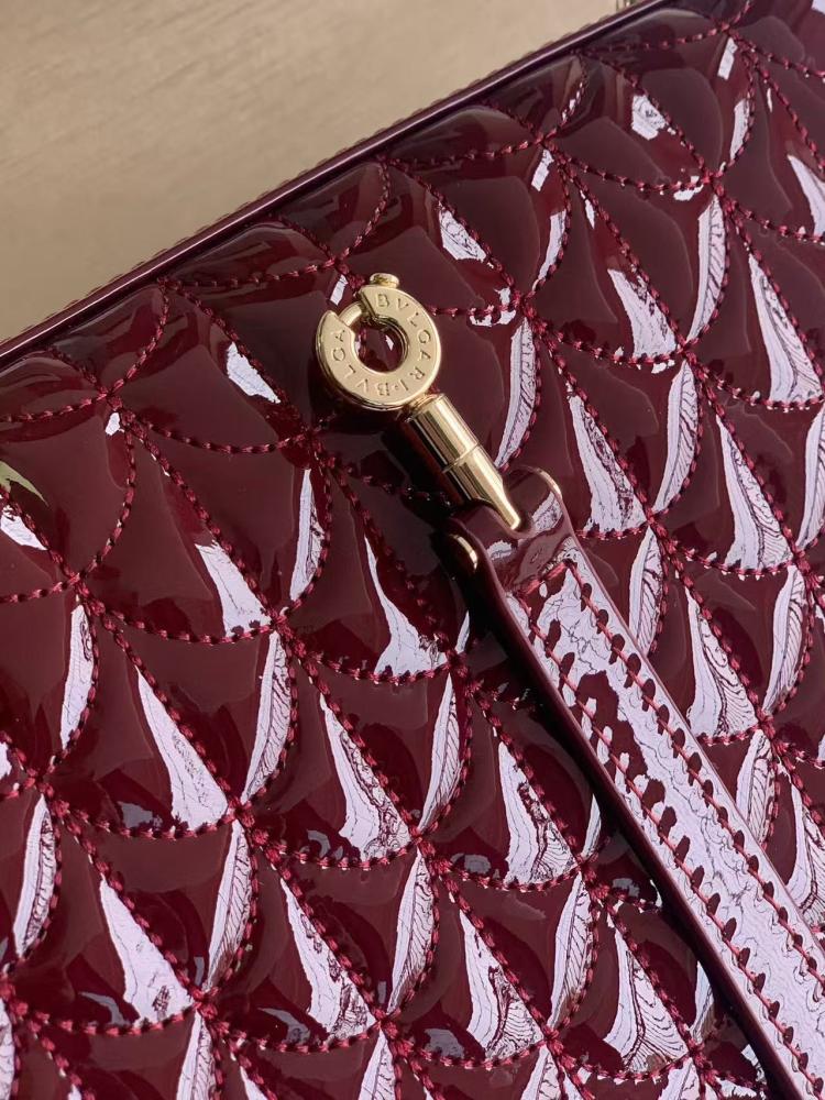 شنطة بولغاري SERPENTINE DUO TOP HANDLE مقاس 21.5cm