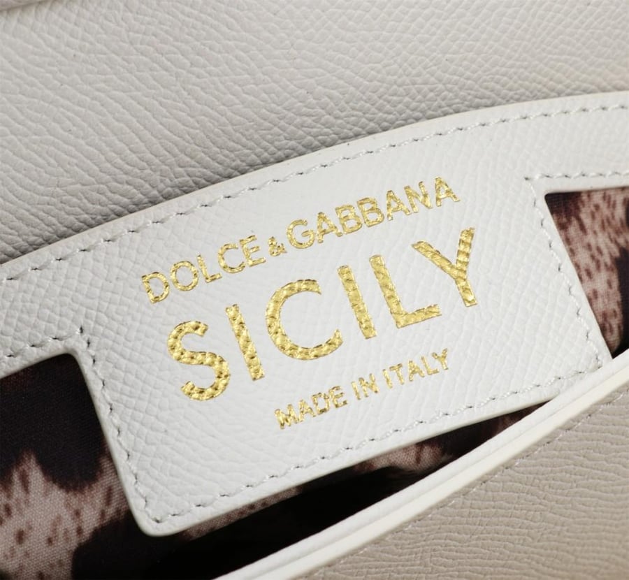 . شنطة دولتشي اند غابانا  Small Sicily handbag