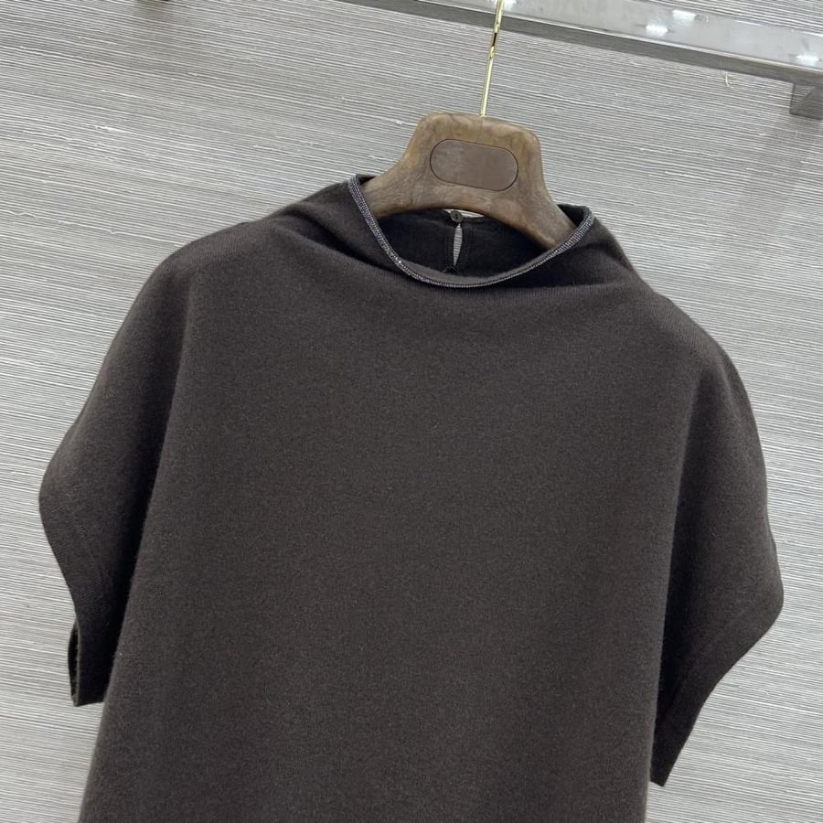 بلوزة نص كم Brunello cucinelli