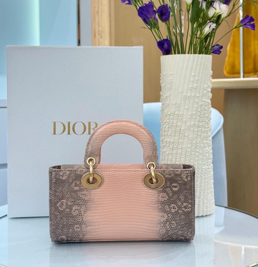 شنطة ديور Lizard Leather مقاس 22cm
