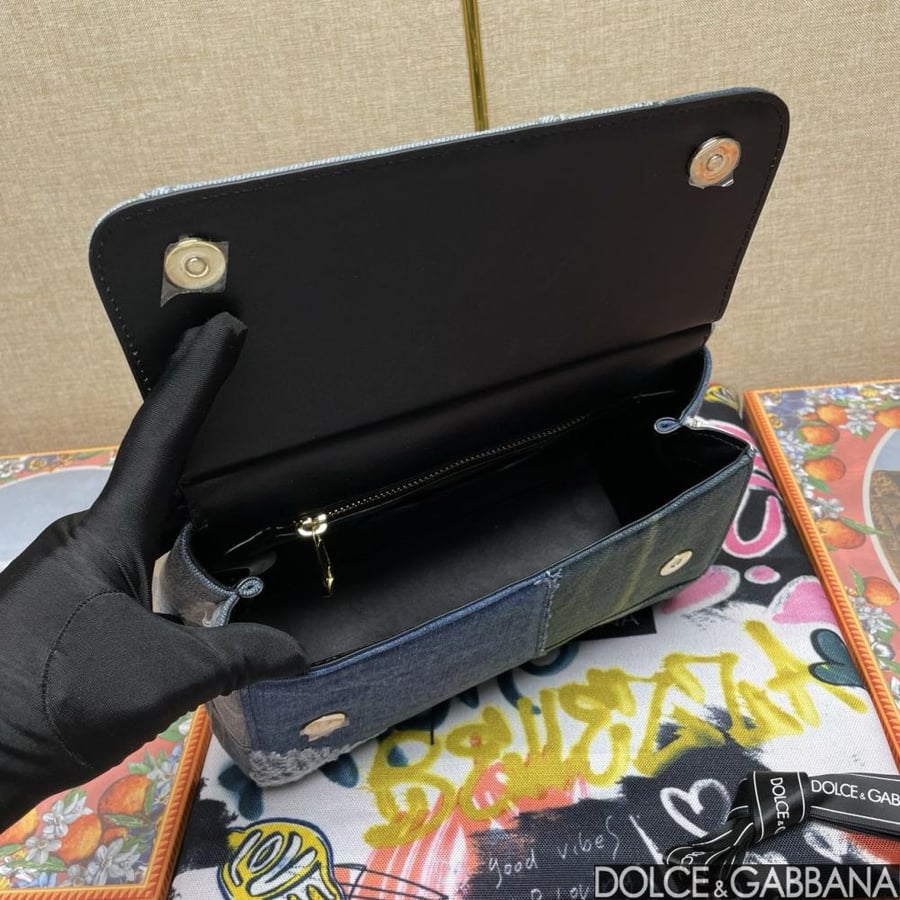 شنطة دولتشي اند غابانا Large Sicily handbag