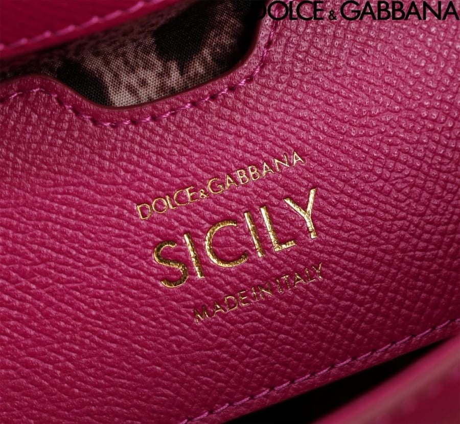شنطة دولتشي اند غابانا Small Sicily handbag