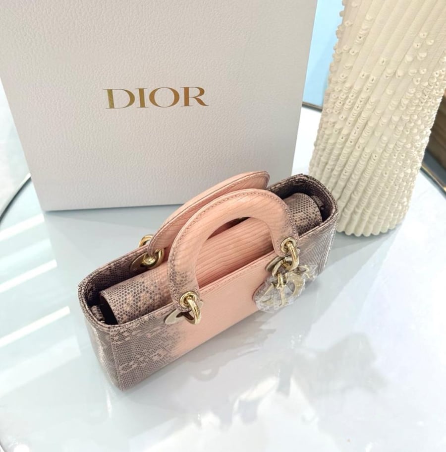 شنطة ديور Lizard Leather مقاس 22cm