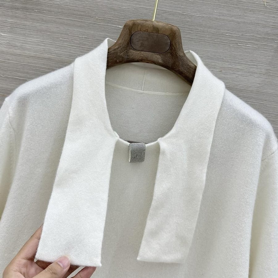 بلوزة نص كم Brunello cucinelli