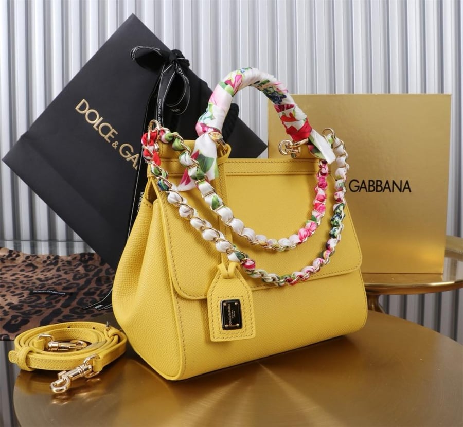 شنطة دولتشي اند غابانا Medium Sicily handbag