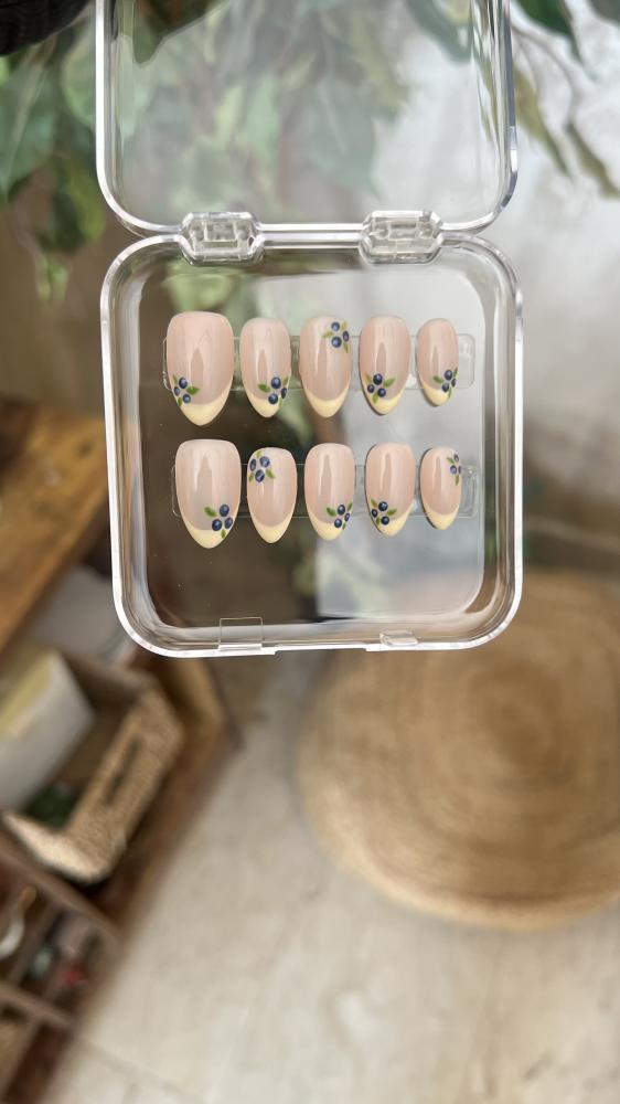 Blueberry nails