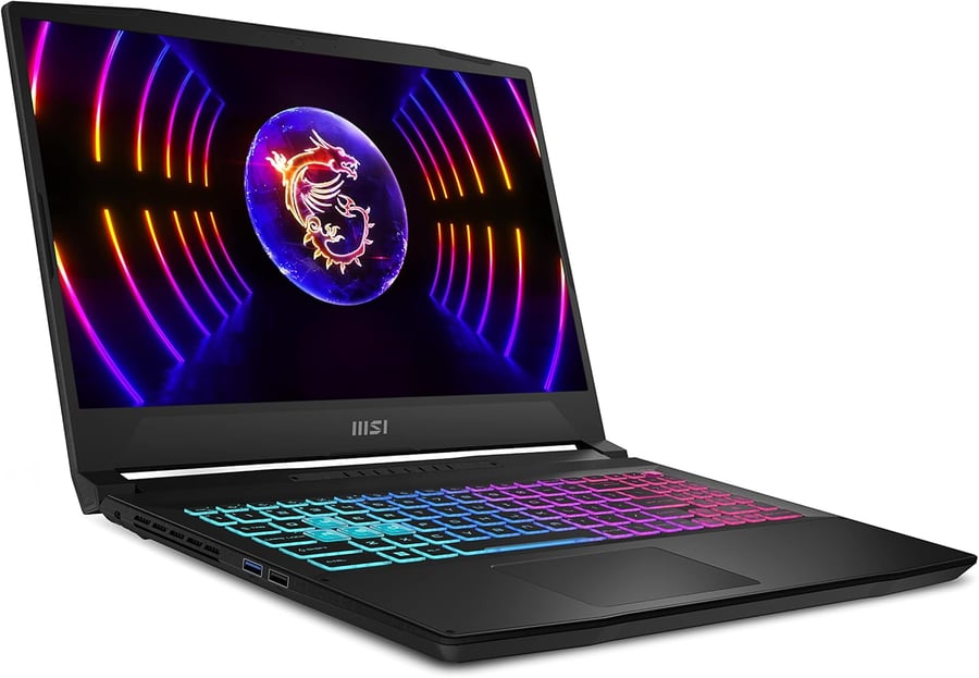 MSI لابتوب ألعاب رفيع 15 B12UCX