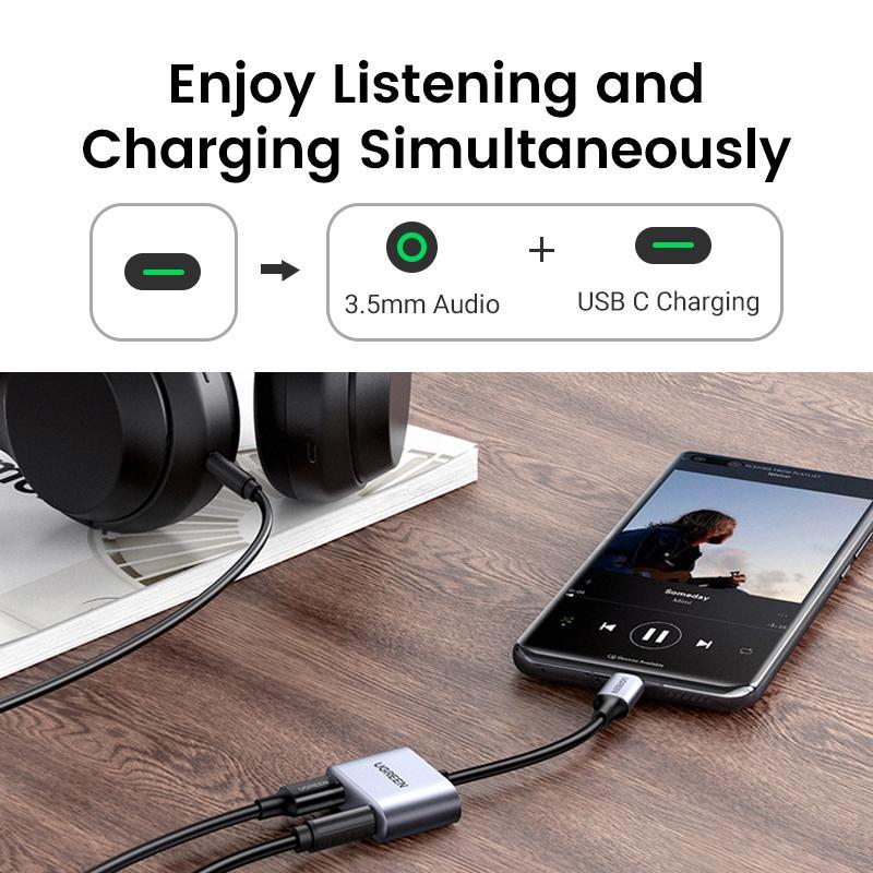 وصلة يوقرين USB-C إلى Aux - من يوجرين
