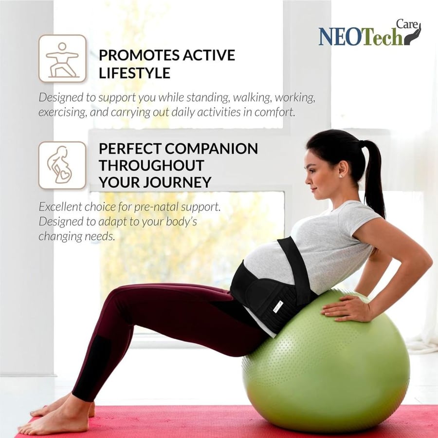 حزام دعم البطن والظهر للحوامل من NeoTech Care