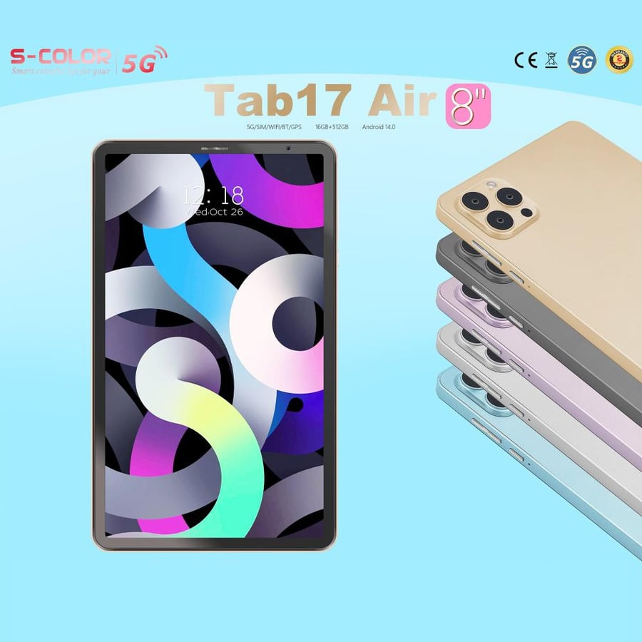 تابلت Tap 17 بكيبورد و ماوس بلوتوث (ضمان 6 اشهر ) + مجموعة هدايا