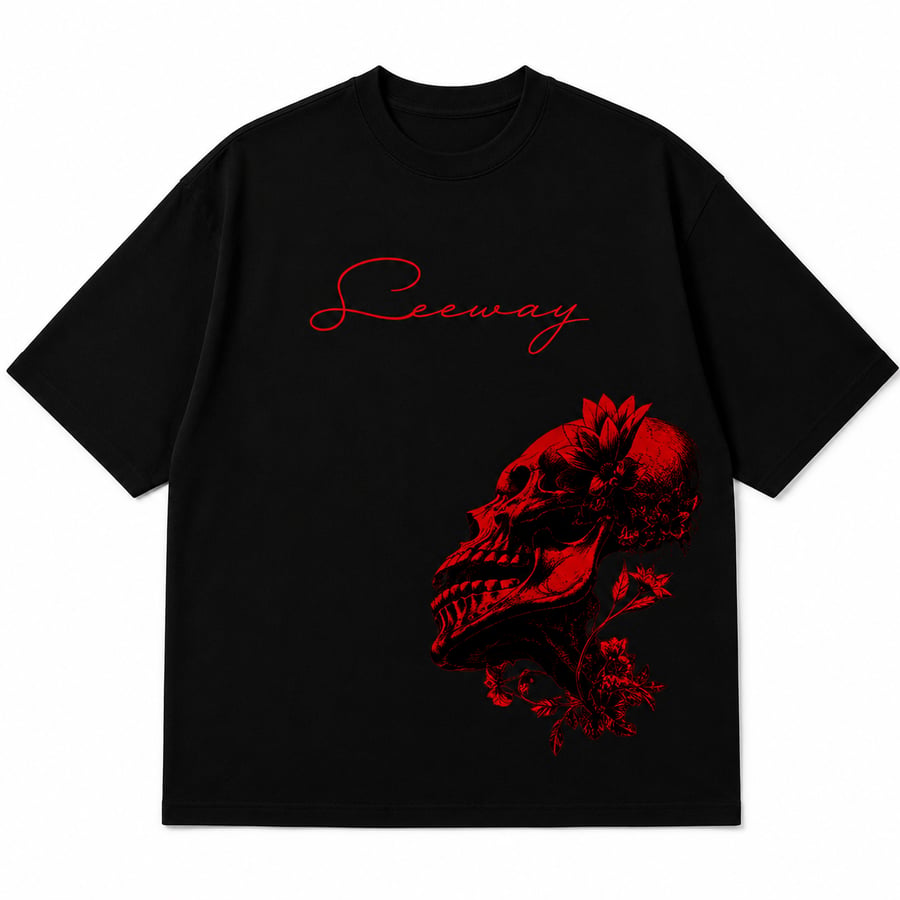 SEEWAY – Crimson Skull Tee