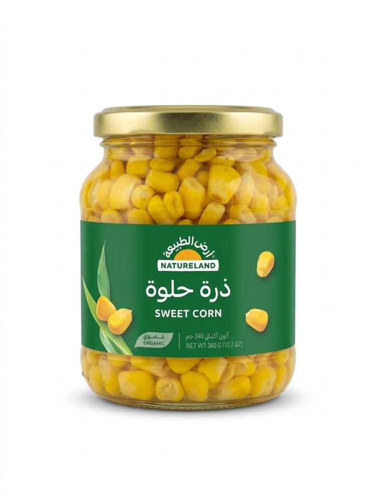 ذرة حلوة من أرض الطبيعة