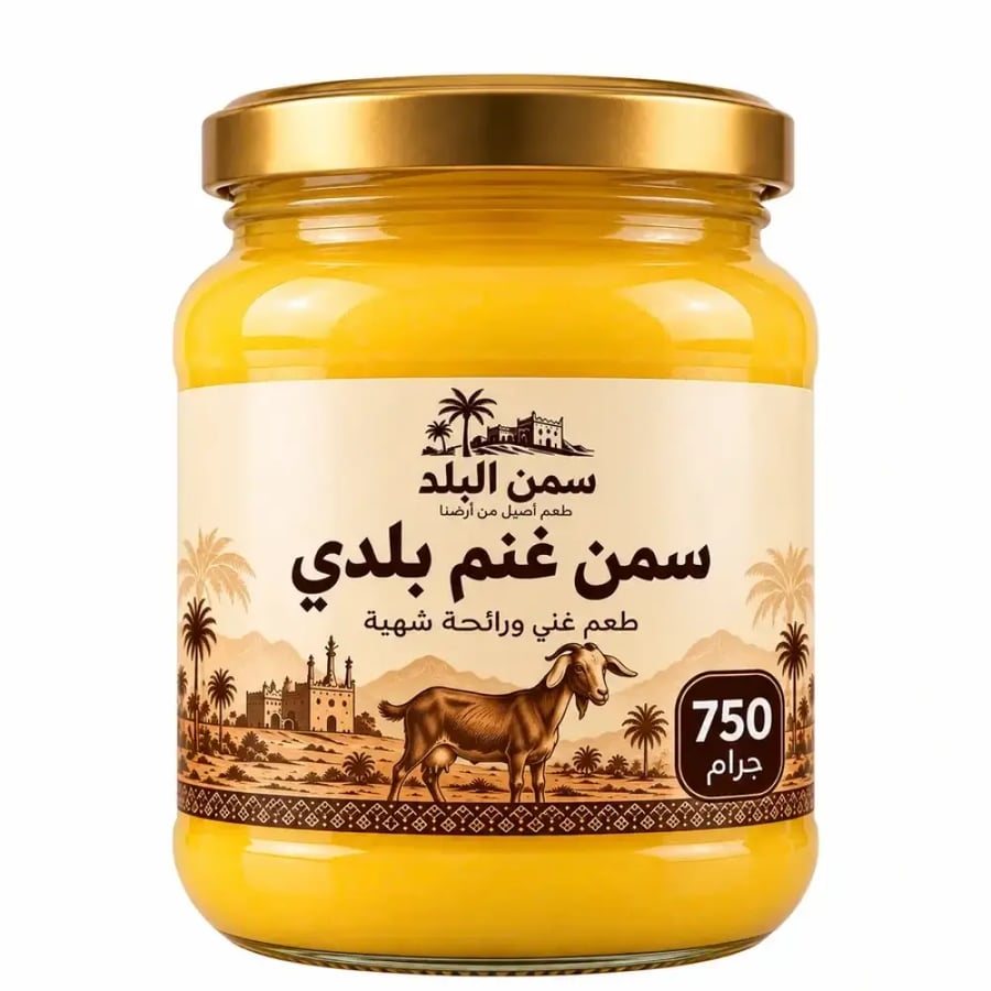 سمن غنم  بلدي( 750جرام )