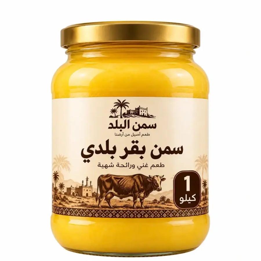 سمن بقر بلدي (كيلو )