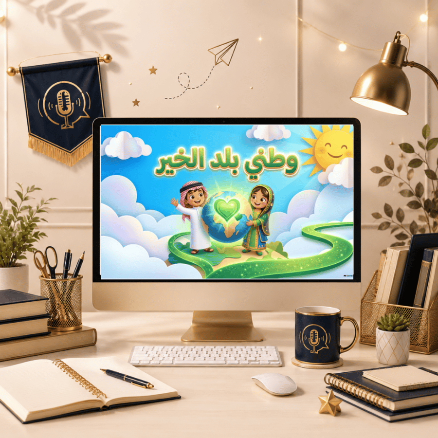 ذاعة ذكاء اصطناعي حياكم وطني بلد الخير – الطفولة المبكرة فديو