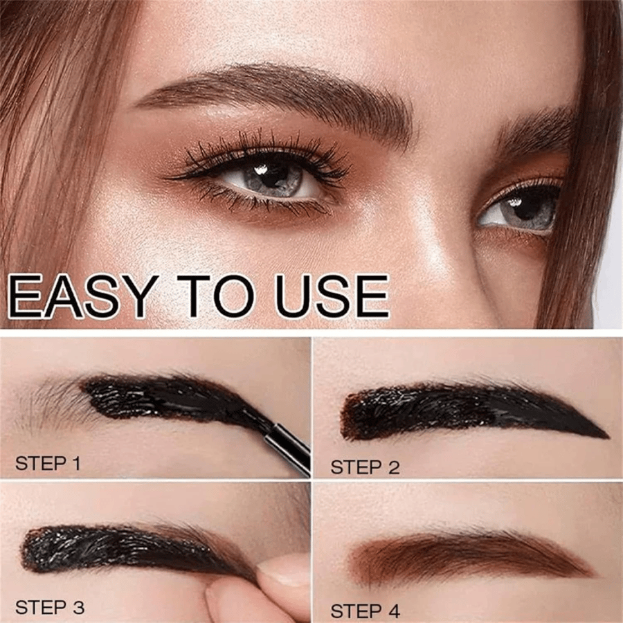 X spring Eyebrow Gel, Peel Off Eyebrow Gel Set with Two Formulas, Quick Drying Brow Tint for Natural Looking Arches, Perfect for Beginners and Professional Makeup Artists Alike