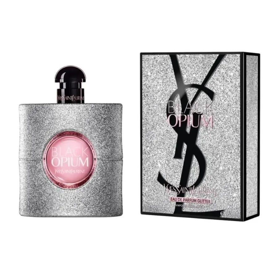 عطر ايف سان لوران بلاك اوبيوم جليتر او دو بارفيوم 90مل
