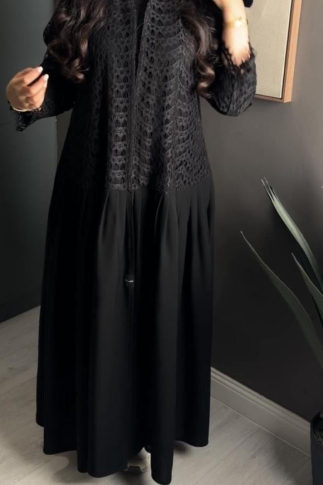 عباية نسائية كلوش دانتيل