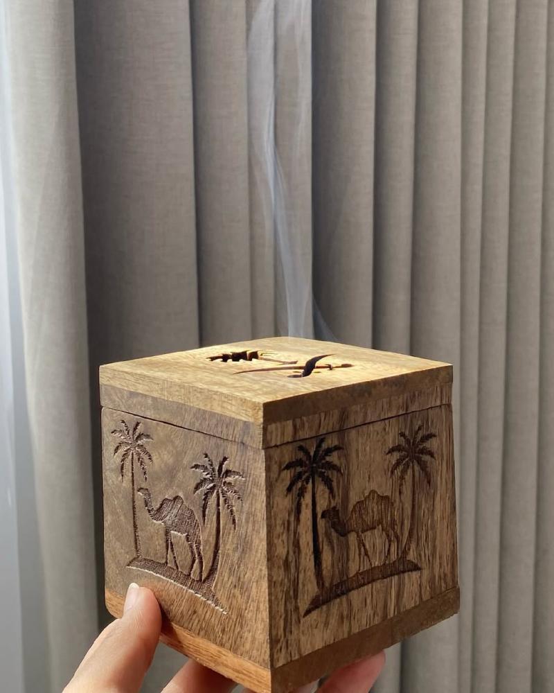 مبخرة فاخرة بنقوش تراثي