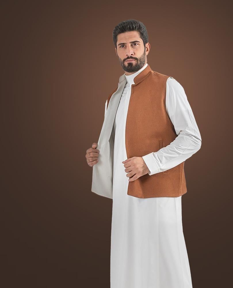 سديري جوخ لون ابيض - جملي