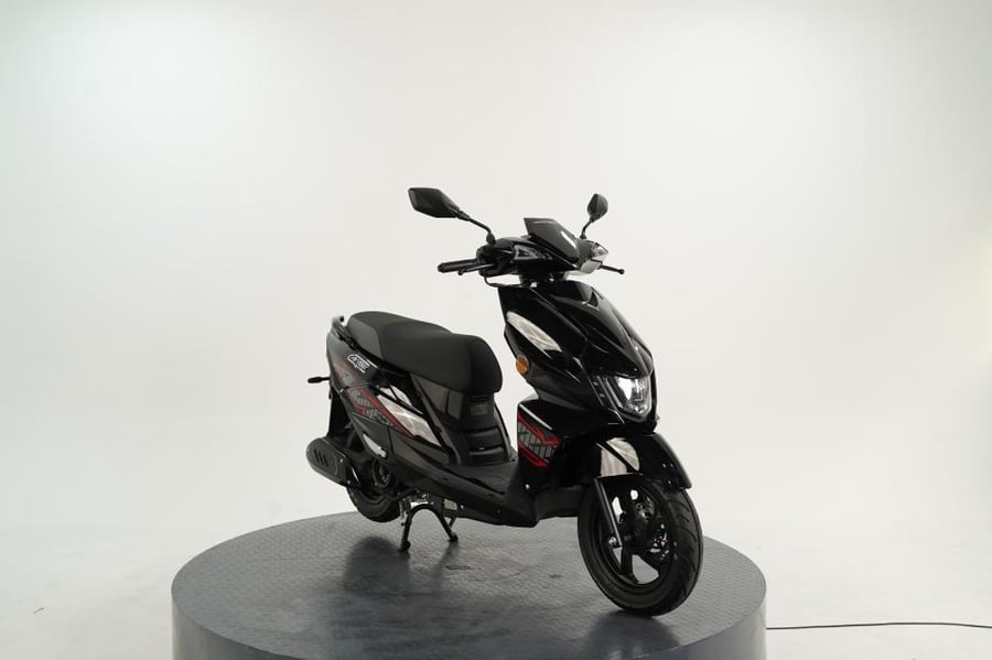Motorcycle dirt bike similar to Avenius Mahdi motorcycle black color 4,249