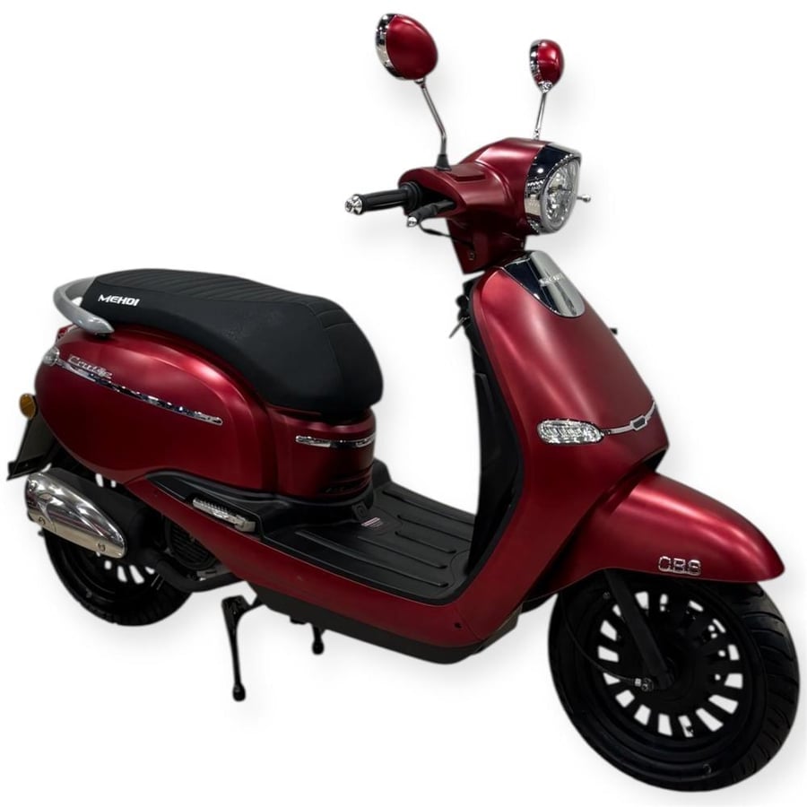 دراجة دباب مهدي فيسبا 150CC اللون الاحمرmotorcycle *{دراجة ( مهدي )كلاسك }* بطاقة جمركية جديد (لأجل استخراج اللوحة )    المواصفات ١- حجم مكينة 150 CC