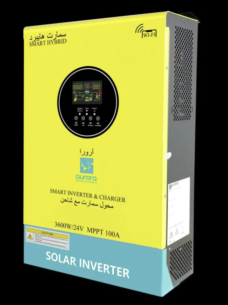 محول ارورا 3600w 24v 120A MPPT