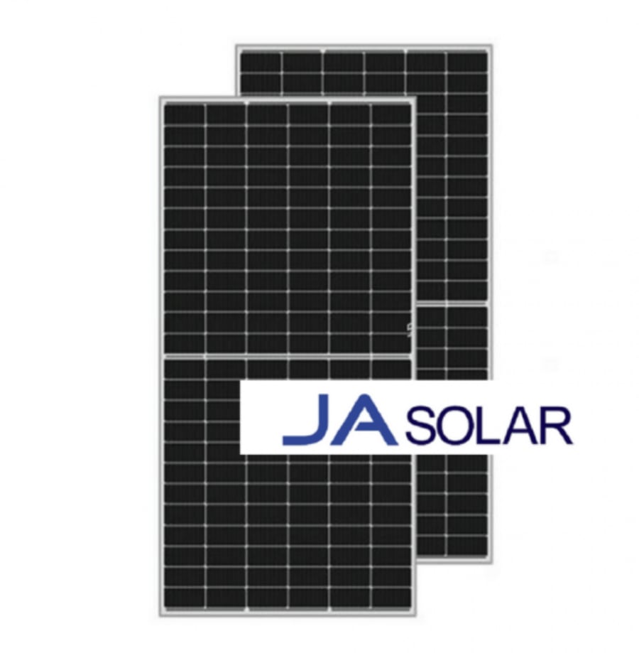 لوح طاقة شمسية JA Solar بقدرة 625 واط تقنية n-type زجاج مزدوج