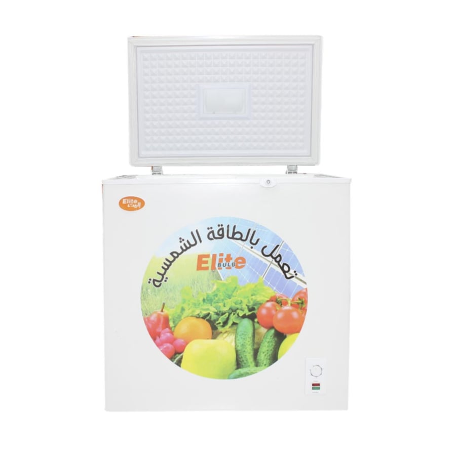 فريزر 1 باب 158 لتر 12- 24 فولت (شامل الالواح والبطاريه)