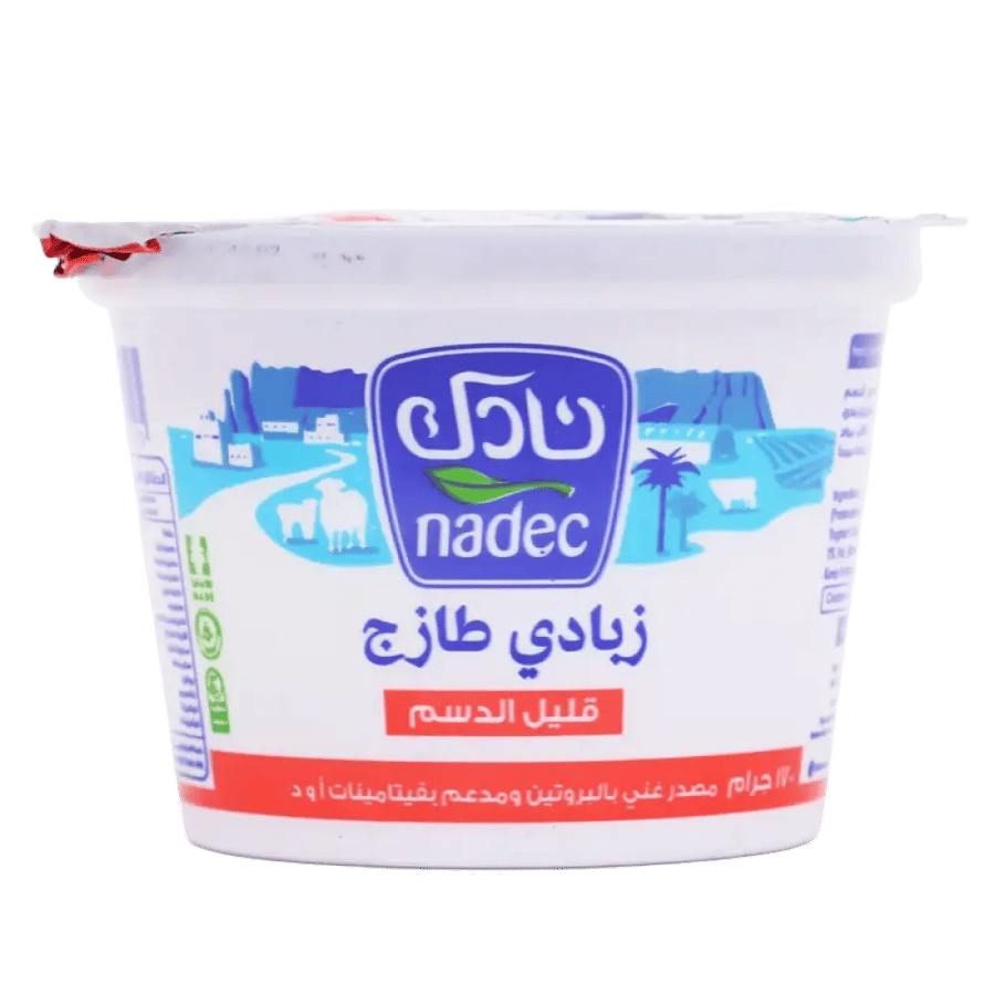 نادك زبادي طازج قليل الدسم 170 جم