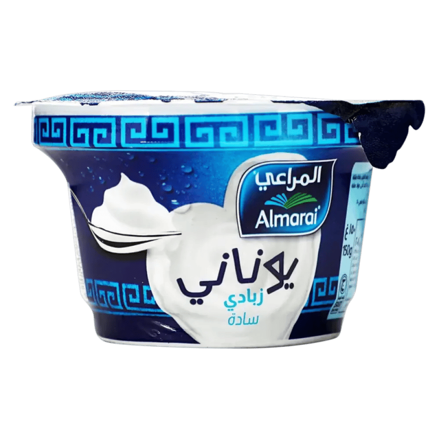 المراعي زبادي يوناني سادة 150 جم