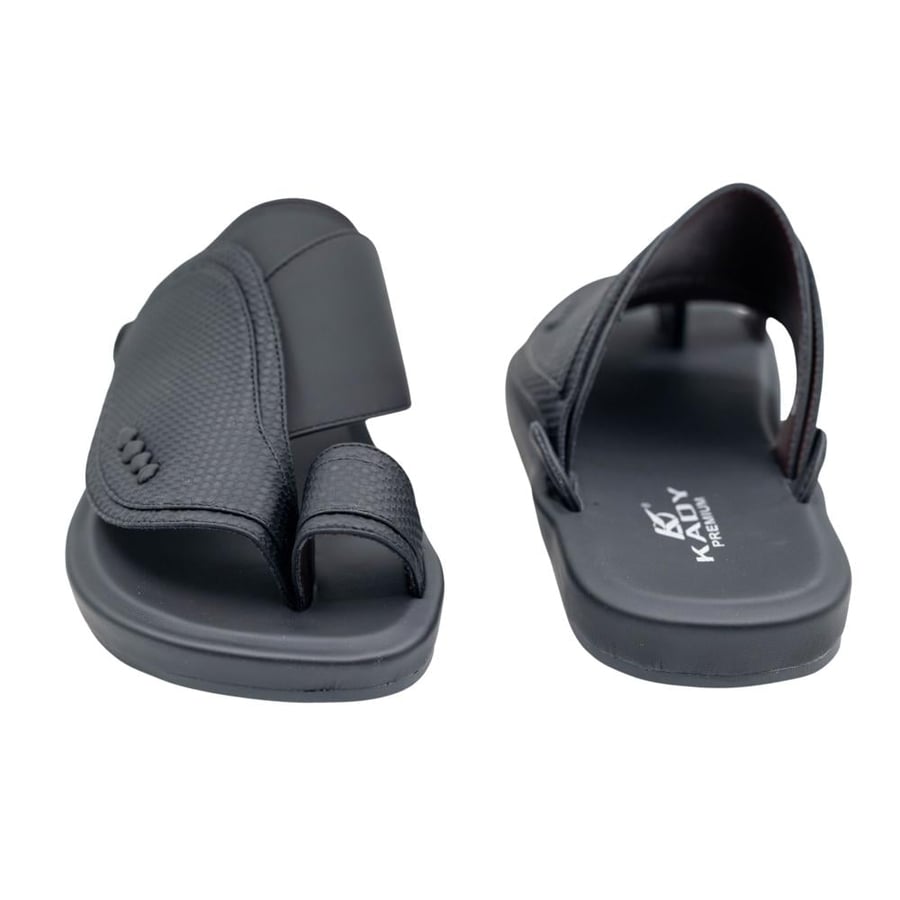 Men's comfortable black oriental shoes