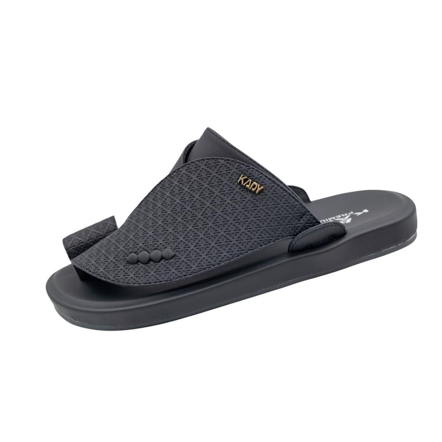Men's comfortable black oriental shoes