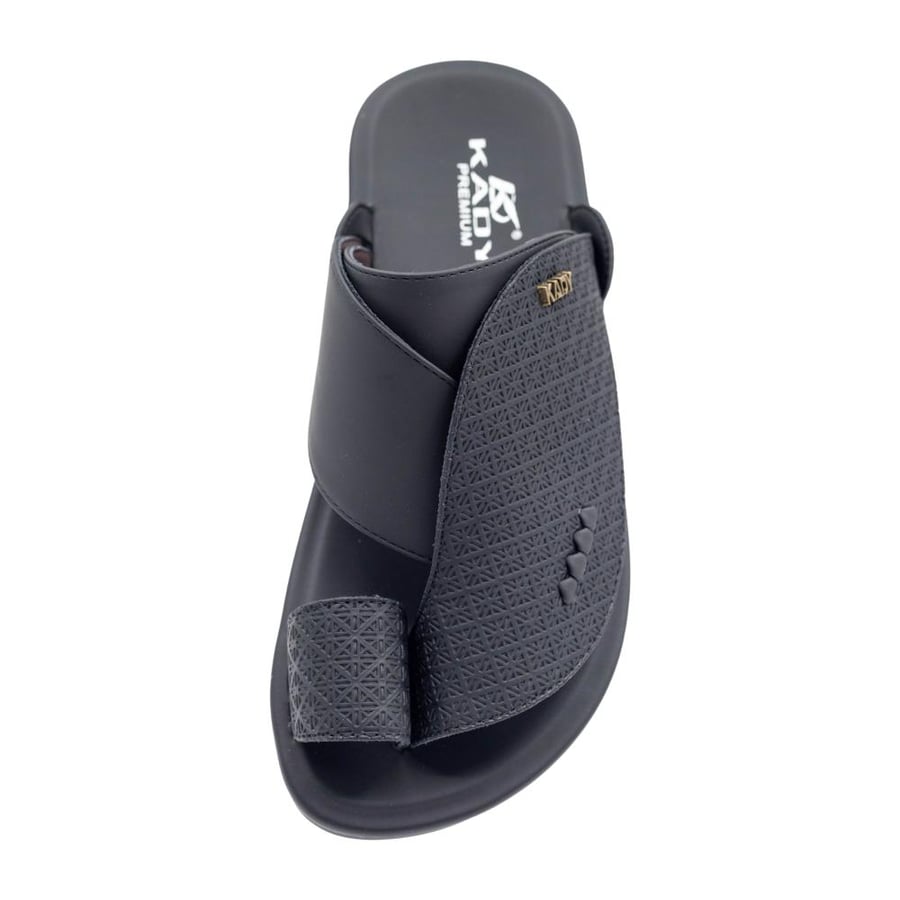 Men's comfortable black oriental shoes