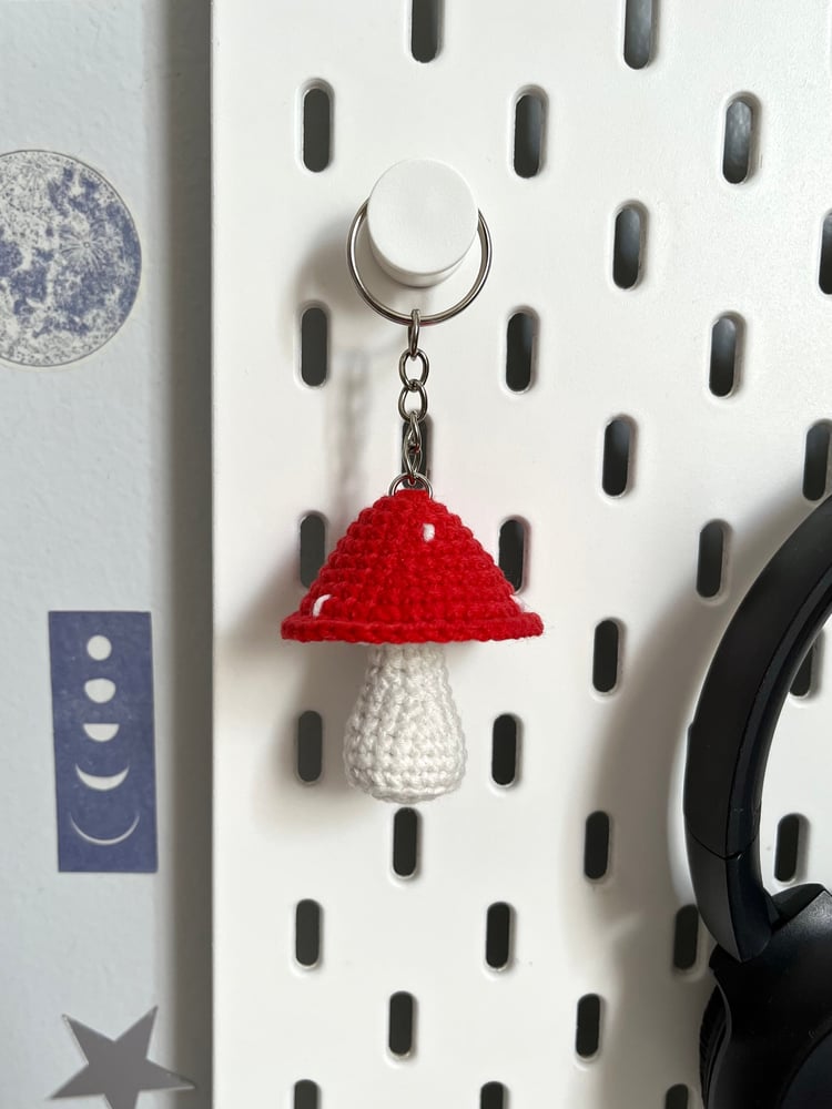 Mushroom Keychain